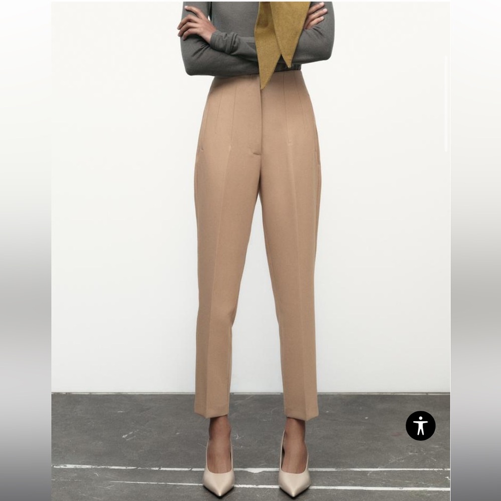 Tan Zara Trouser